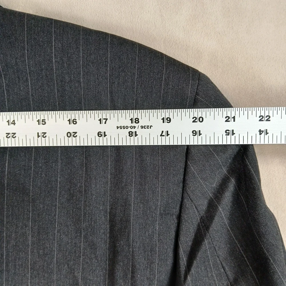 Jos A Bank 44XL Mens Sport Coat Jacket Charcoal 22x35 44 XL